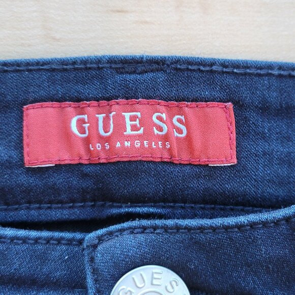 Guess Dark Wash Skinny Jeans - Picture 3 of 3